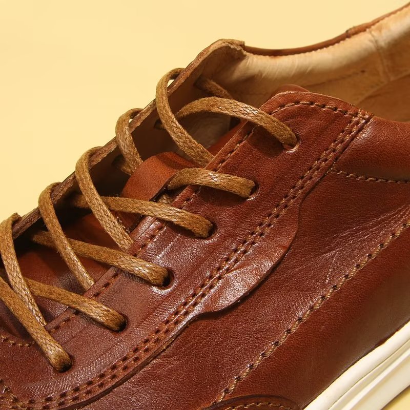 Casual Schoenen Heren Chique Hoge Mode-sneakers - Bruin