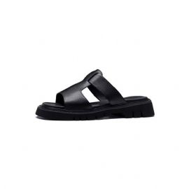 Casual Schoenen Heren Luxe Lederen Zakelijke Sandalen
