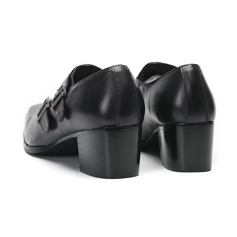 Formele Herenschoenen Exotische Monniksbandschoenen - Zwart