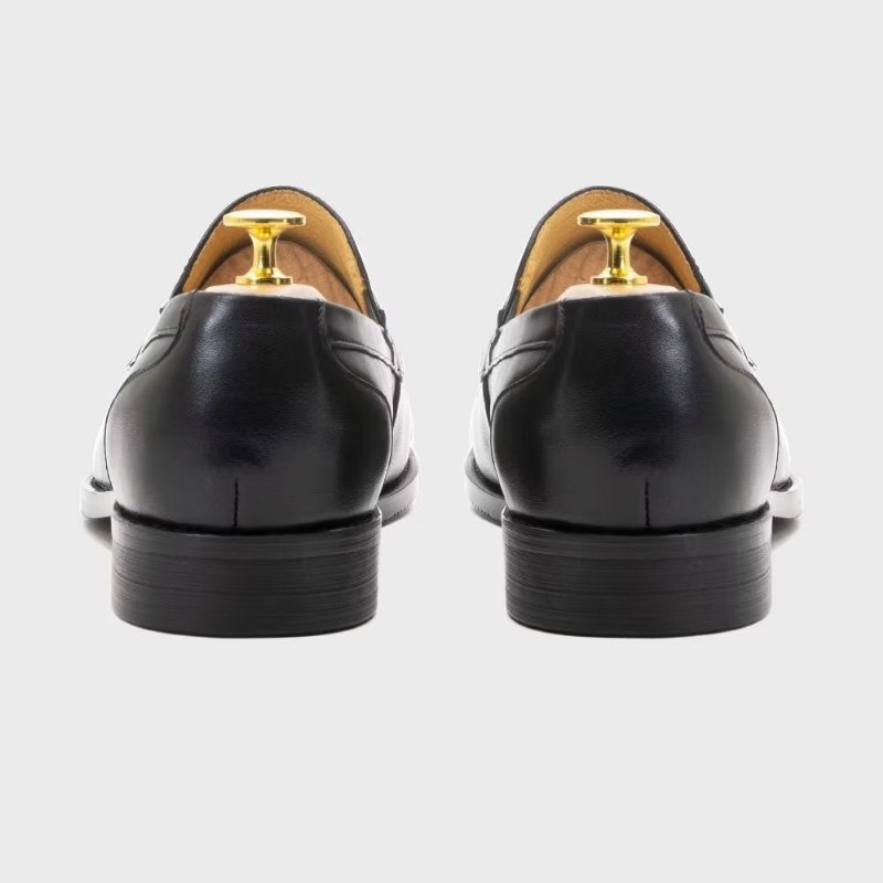 Formele Herenschoenen Leren Veterschoenen - Zwart