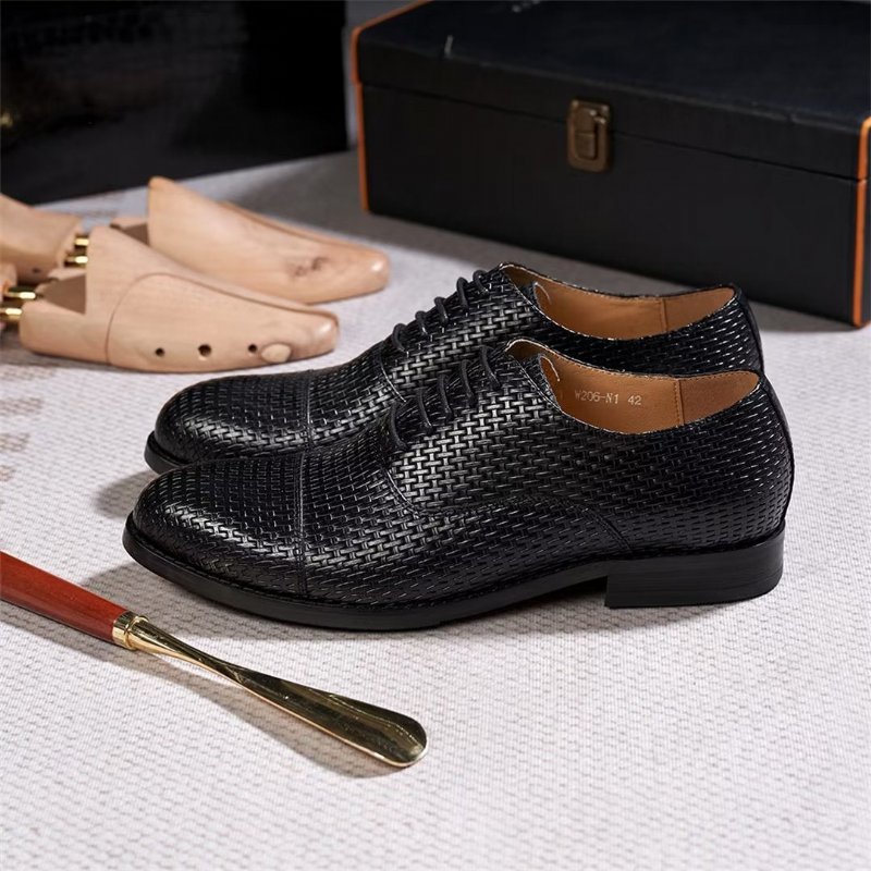 Formele Herenschoenen Verfijnd Schoeisel - Zwart
