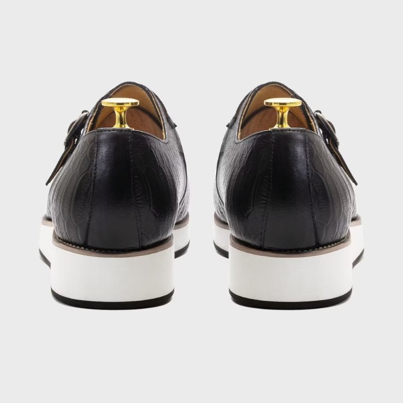 Formele Herenschoenen Verfijnde Monniksbandschoenen - Zwart