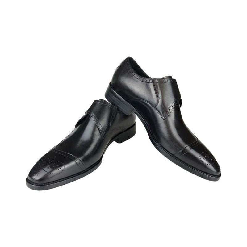 Formele Herenschoenen Wingtip Oxford-kledingschoenen Prachtige Elegantie - Zwart