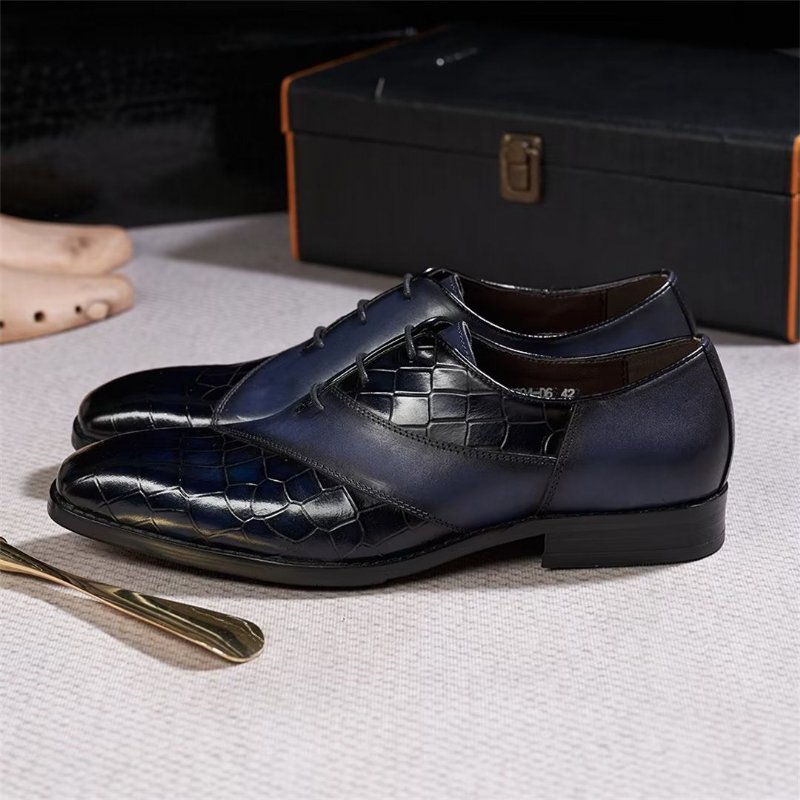 Formele Schoenen Heren Klassieke Leren Nette - Zwart