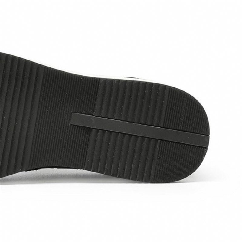 Formele Schoenen Heren Koeienhuid Designer Veterschoenen - Koffie