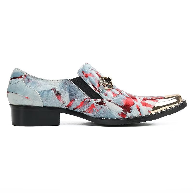 Formele Schoenen Heren Lederen Instappers - Exotisch