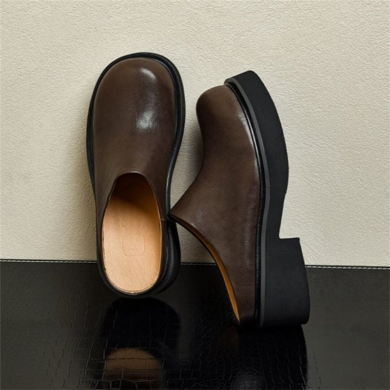 Formele Schoenen Heren Sandaallaarzen - Bruin