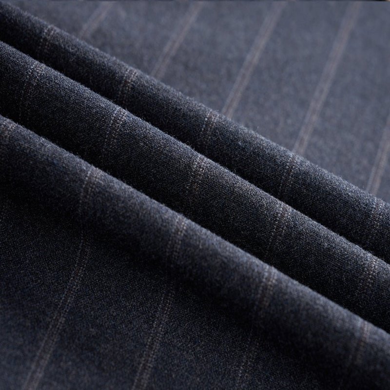Herenpakken Skinny 3-delig Pak Met Ritssluiting - Blauw