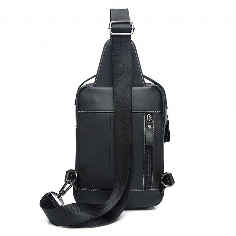 Schoudertassen Heren Metropolitan Leather Tote Classic - Zwart