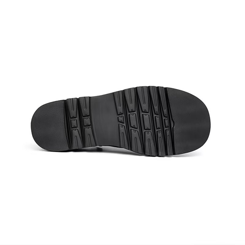 Vrijetijdsschoenen Heren Elegante Instappers - Zwart